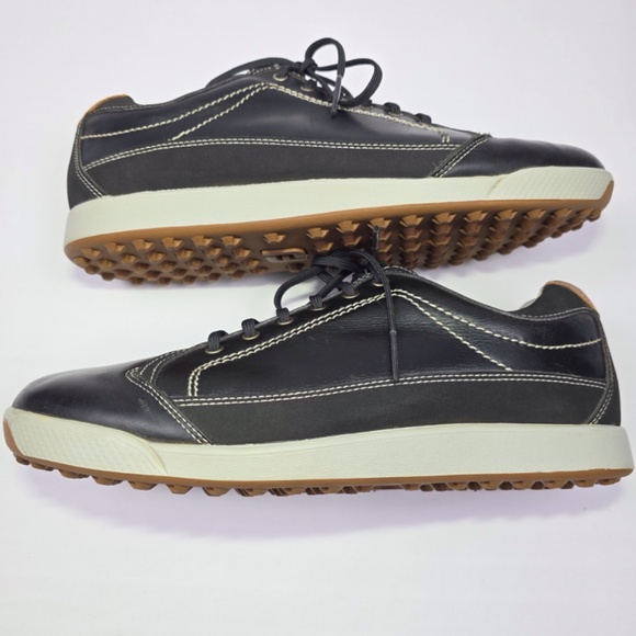 FootJoy FJ Contour Casual SpikeLess Golf Shoes Men's Size 8 M Black 54244 - Picture 10 of 12